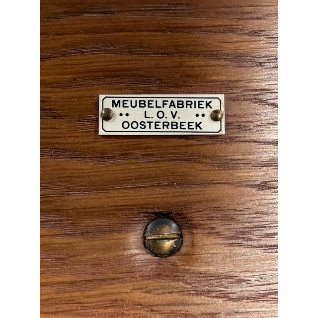 Art Deco Modernist Free-Standing Desk by J.A. Muntendam for L.O.V. Oosterbeek, 1920s For Sale - Image 17 of 18