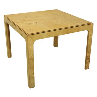 Henredon Scene Two Parson Style Coffee Side Table For Sale