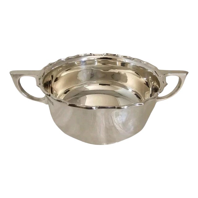 George V Sterling Silver Sugar Bowl from Cooper Brothers & Sons, Sheffield, 1915 For Sale