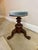 Quality antique Victorian carved walnut stool, having a quality antique Victorian revolving stool with a circular shaped...