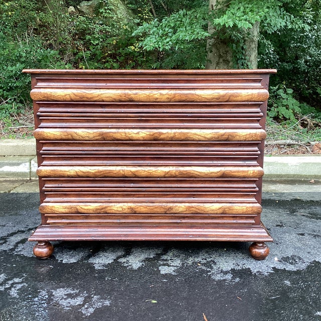 Theodore Alexander Victory Oak Chest of Drawers For Sale - Image 9 of 9