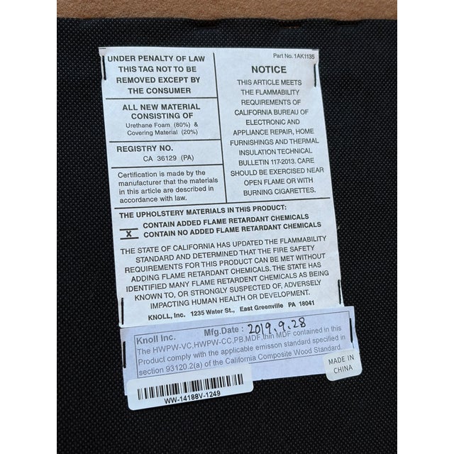 2010s Cesca™ Upholstered Side Chairs by Marcel Breuer for Knoll Studio, Set of 4 For Sale - Image 5 of 16