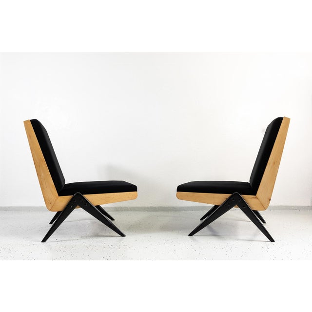 Modern Type 1312 Chairs bfrom Slupskie Furniture Factory, Poland, 1960s, Set of 2 For Sale - Image 12 of 18