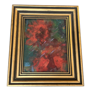 1970’s Original Abstract Impressionist Watercolor Painting