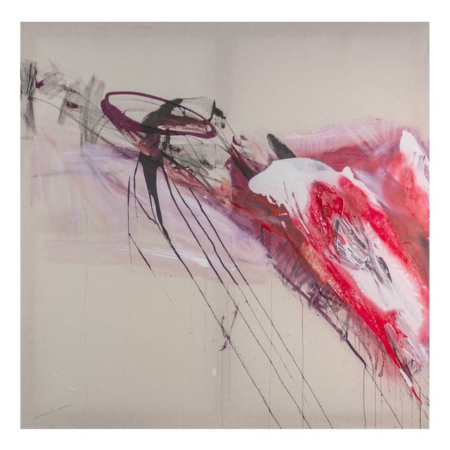 Dick Berckenkamp, Waiting, Acrylic on Canvas For Sale