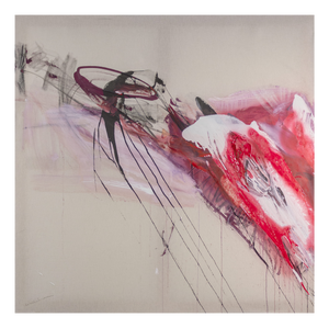 Dick Berckenkamp, Waiting, Acrylic on Canvas