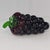 Art Glass Purple Grapes Fruit Fake Faux Home Decor Paperweight It is about 4.5" long. Great condition. No chips or breaks....