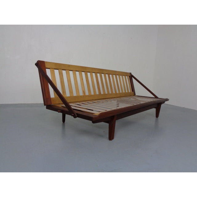 Danish 981 Diva Daybed in Teak and Oak by Poul M Volther for Frem Røjle, 1950s For Sale - Image 17 of 18