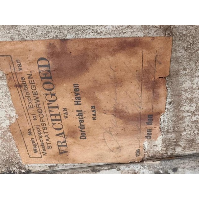 English Campaign Mahogany Dresser or Sideboard with Brass Hardware, Early 20th Century For Sale - Image 17 of 18