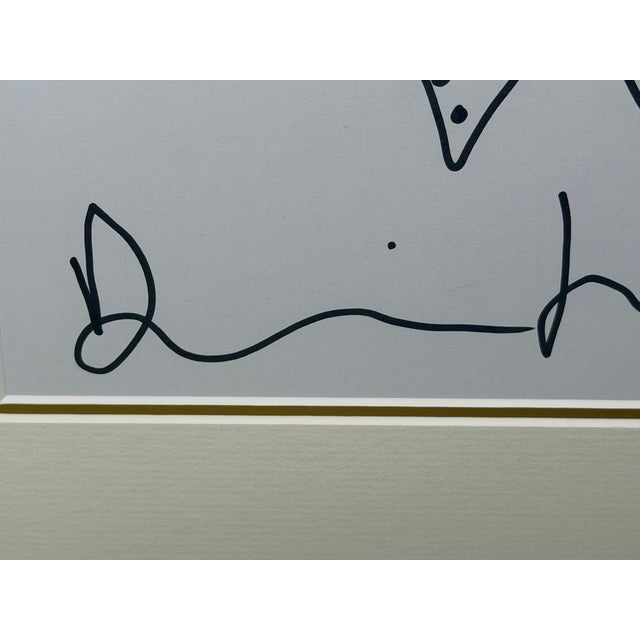 Butterfly With Hearts – Signed Original Ink Drawing on Paper by Damien Hirst Framed Circa 21st Century For Sale - Image 14 of 18