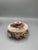 Vintage Italian Capodimonte Porcelain Rose Pitcher Cups & Lidded Bowl - Set of 8 For Sale - Image 12 of 13