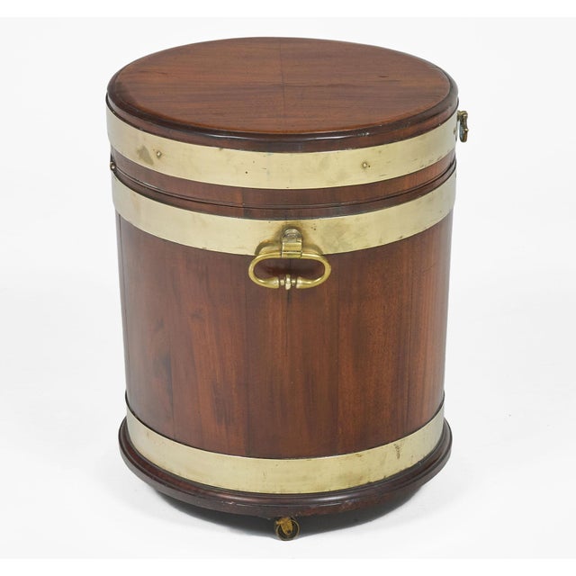 Early 19th Century Regency Mahogany Wine Cooler For Sale - Image 4 of 10