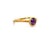Contemporary Marco Bicego, 18k Yellow Gold and Amethyst Jaipur Ring For Sale - Image 3 of 7