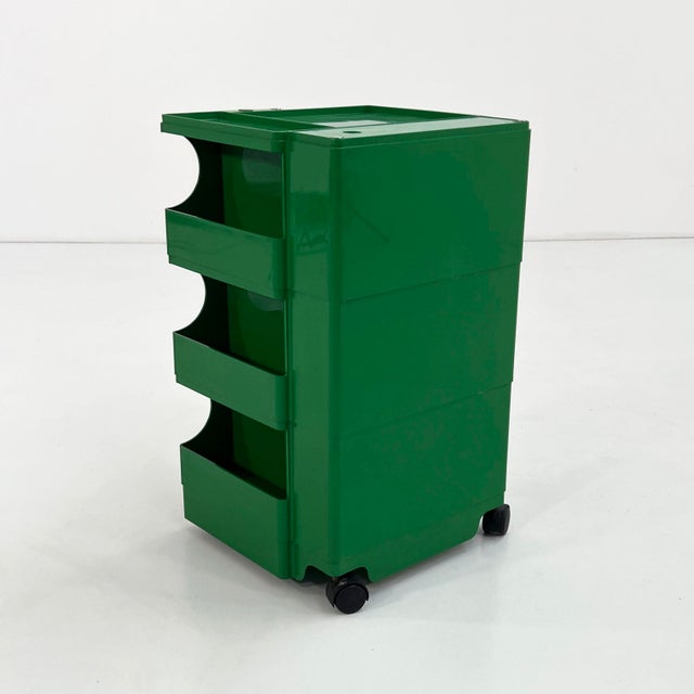 1960s Green Boby Trolley by Joe Colombo for Bieffeplast, 1960s For Sale - Image 5 of 11