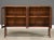 1960s Walnut Bookcase Display Cabinet For Sale - Image 4 of 8