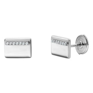 Messika 'Kate' Diamond Stud Earrings 18k Gold Designed With Maison’s Signature, A Pair For Sale