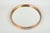 Markaryd, Sweden Brass-and-crystal glass mirror, 1970s. Elegant round designer mirror with a solid brass frame and...