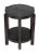 Noir NOIR Yuhuda Small Side Table, Sombre Finish For Sale - Image 4 of 5
