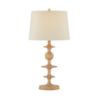 Hudson Valley Lighting Jefferson Heights 15 in. 1 Light Table Lamp in Aged Brass Finish For Sale