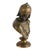 Add a commanding sense of history and artistry to your collection with this French Bronze Medieval Crusader Bust After...
