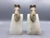 Italian Vintage Italian Alabaster Dog Bookends - a Pair For Sale - Image 3 of 9