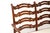 Wood Antique Georgian Ladderback Settee, 1820s For Sale - Image 7 of 12
