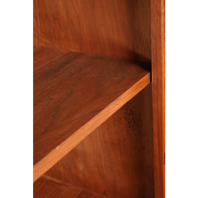 David T. Harring Chippendale Style Walnut Two Piece Jackson Press For Sale - Image 12 of 18