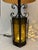 Spanish Revival Vintage Amber Glass and Iron Spanish Revival Gothic Table Lamp For Sale - Image 3 of 8