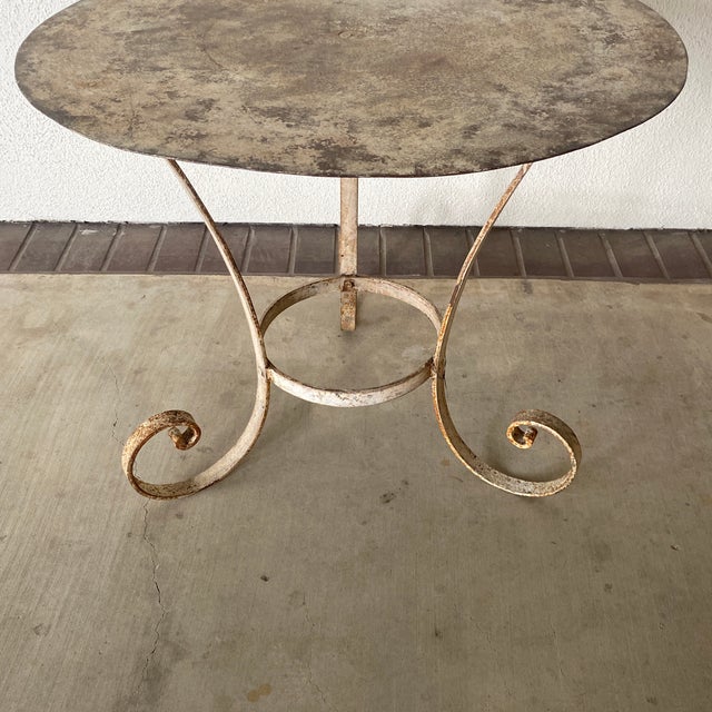 Vintage Outdoor Metal Table Chairish