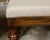 Wood Pair of English 19th Century Oak Stools with Turned Legs and Custom Upholstery For Sale - Image 7 of 12
