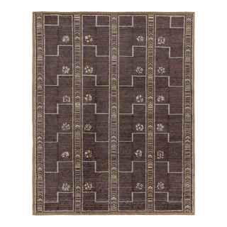 Contemporary Art Deco Style Geometric Wool Rug by Rug & Kilim, India For Sale
