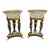 Fine Pair of 19th C. French Empire Bronze and Crystal Centerpieces For Sale
