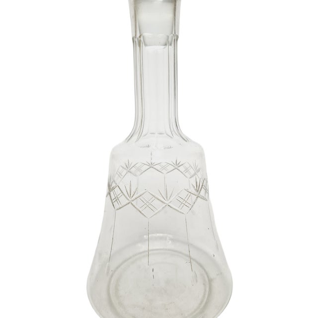 Art Deco Crystal Carafe, Germany, 1900s For Sale - Image 4 of 11