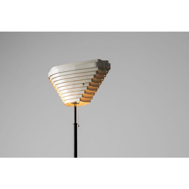 A805 Floor Lamp attributed to Alvar Aalto for Valaisinpaja Oy, Finland, 1970s For Sale - Image 12 of 18