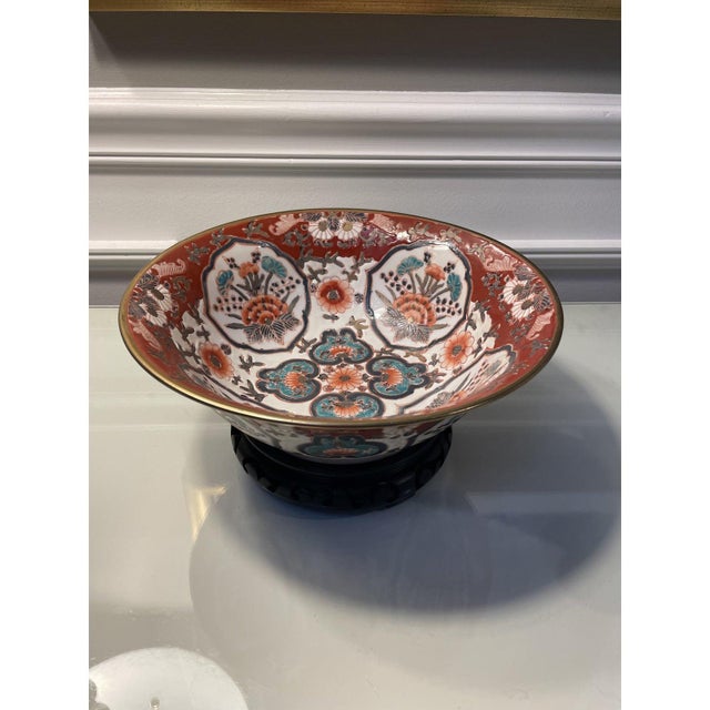 Vintage Macau Porcelain Decorative Bowl Chairish