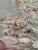 Antique French Tapestry with Rooster and Flowers from Aubusson, 1900 For Sale - Image 15 of 18