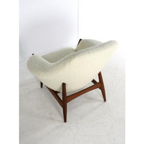 Textile Armchair from Beka, Belgium For Sale - Image 7 of 15