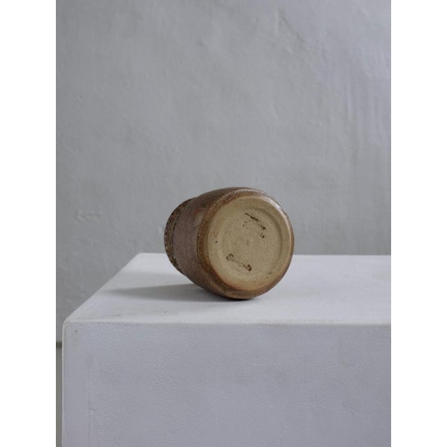Swedish Stoneware Pot by Otto Klaesson, 1960s For Sale - Image 4 of 6