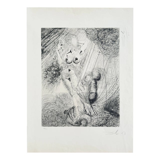 Salvador Dali, Aphrodite, 1963, Etching For Sale