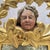Gilded Mirror with Cherub, 1800s For Sale - Image 4 of 10