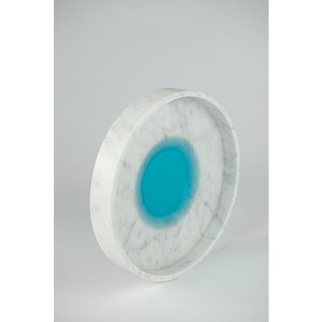 Contemporary Conversazione Blu Centerpiece by Gumdesign for La Casa Di Pietra For Sale - Image 3 of 5
