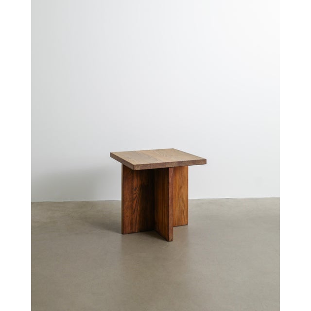 1930s Early Mid-Century Modern Swedish Squared Wooden Lovö Table in Pine by Axel Einar Hjorth for Nordiska Kompaniet, 1930s For Sale - Image 5 of 7