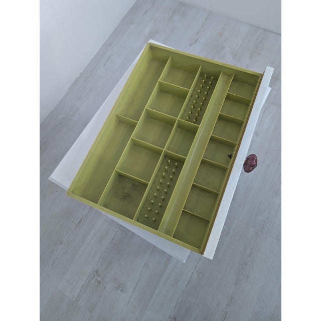 Wood Vintage Plywood Chest of Drawers For Sale - Image 7 of 13