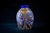 Blue and White Cut Crystal Overlay Vase with Enamel and Gilt Decoration, 19th Century For Sale - Image 16 of 16