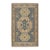 8x10 Luna Kilim Blue Geometric Modern Flatweave Wool Carpet Rug For Sale