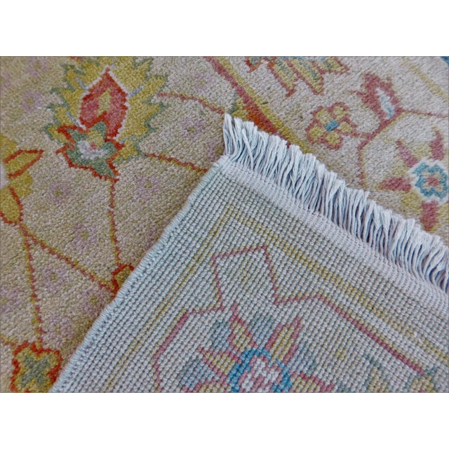 Hand Made Runner Rug. 100% Pure Wool Pile. 2'8"x 10' For Sale - Image 12 of 12