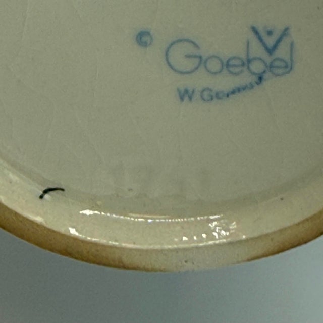 Ceramic Vintage 1960s Goebel West Germany St. Joseph Glazed Porcelain Nativity Figurine For Sale - Image 7 of 9