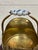 Metal Vintage Brass Coal Scuttle With Lion Head Accents For Sale - Image 7 of 8