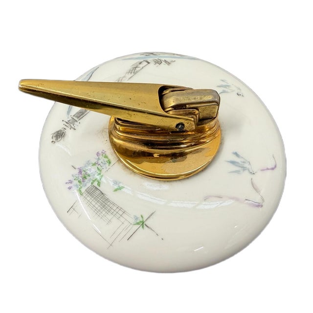 Mid-Century Modern 1960s Mid-Century Modern Raymond Loewy for Rosenthal "Plaza" Smoker’s Set With Ronson Varaflame Lighter - 3 Pieces For Sale - Image 3 of 9
