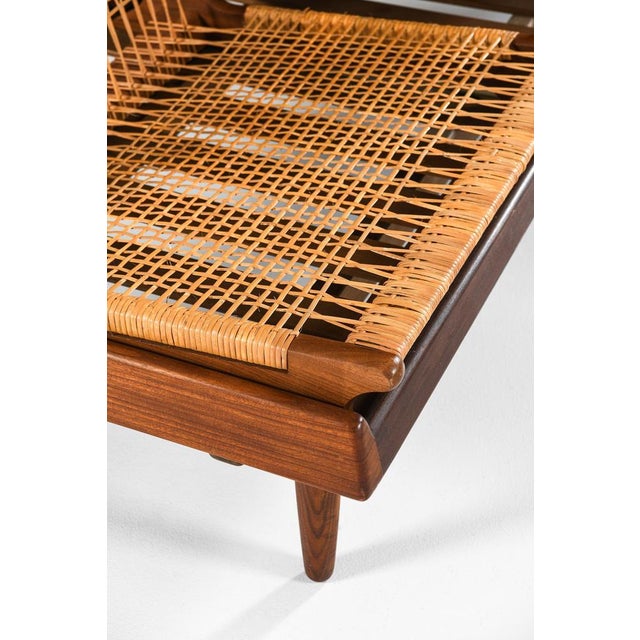 Wood Sofas in Cane and Teak by Hans Olsen, 1957, Set of 2 For Sale - Image 7 of 11